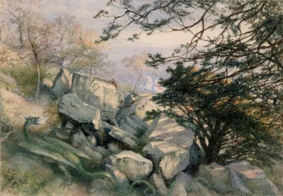 Der Drache von Wantley von Richard Doyle