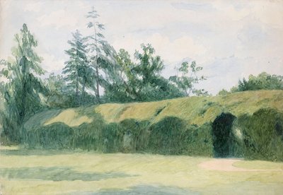 Der Eibenparterre im Headfort House, County Meath von Richard Doyle