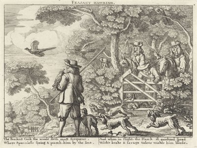 Falkenjagd auf Fasane von Richard Gaywood (possibly)