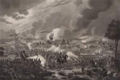 Die Schlacht von Waterloo, 18. Juni 1815, 1817-1909 von Richard Gibson Reeve