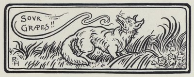 Der Fuchs und die Trauben von Richard Heighway