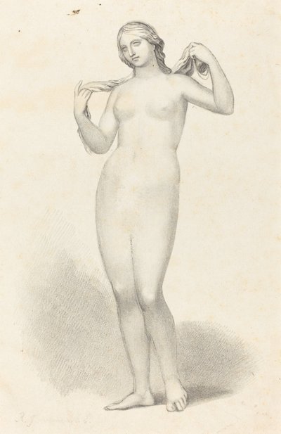 Venus Aphrodite, von Alcamanes von Richard James Lane after John Flaxman