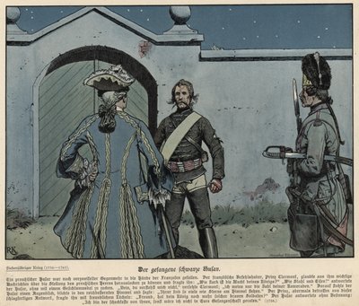 Der gefangene schwarze Husar von Richard Knoetel
