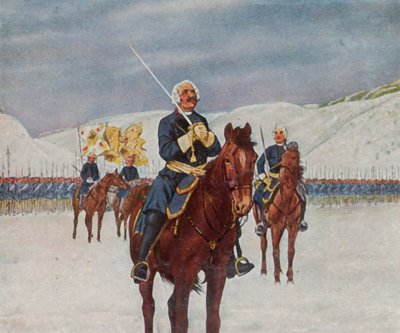 Gebet des alten Dessauers vor der Schlacht bei Kesselsdorf von Richard Knotel