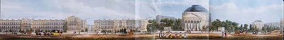 Cambridge Terrace, das Kolosseum und die Clergy Orphan School (Detail) von Richard Morris