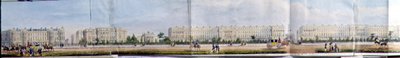 Ulster Terrace und York Terrace, (Detail) aus 