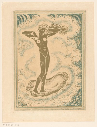 Die Geburt der Venus von Richard Nicolaüs Roland Holst (signed by artist)