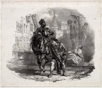 Die Flucht aus Argyle Castle von Richard Parkes Bonington