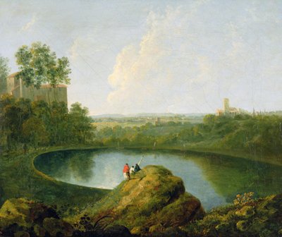 Der Kopf des Lago di Nemi von Richard Wilson
