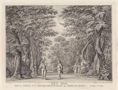 Der Tod von Johan und Garcias: Vier Männer im Wald von Robbert Muys