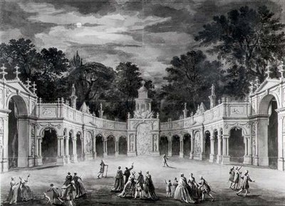 Die Illuminationen am Buckingham House zur Feier des Geburtstags von George III von Robert Adam