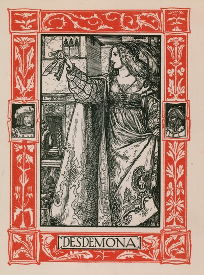 Desdemona, Othello von Robert Anning Bell