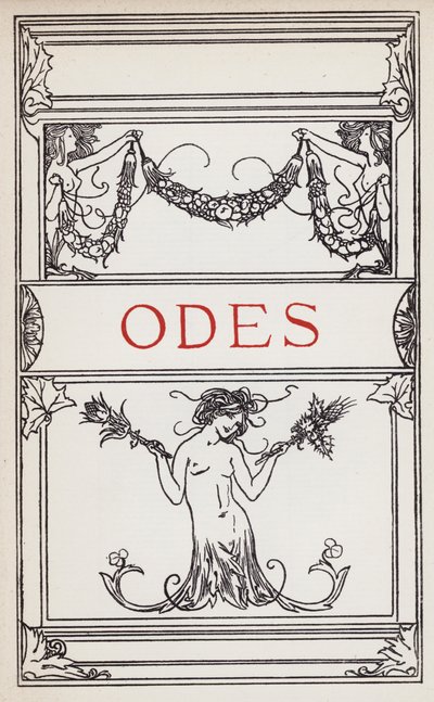 Illustration für Gedichte von John Keats: Oden von Robert Anning Bell