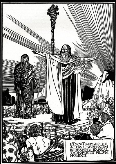 Illustration für das Altarbuch, 1892, 1897 von Robert Anning Bell