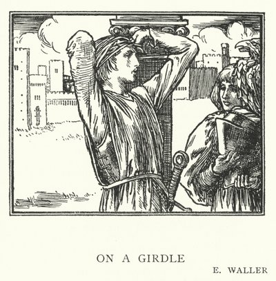 Auf einem Gürtel von Robert Anning Bell