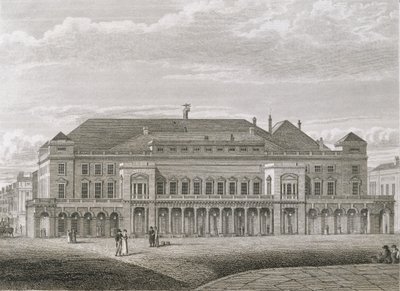Das Königliche Theater, Haymarket, graviert von Bartholomew Howlett, veröffentlicht von Robert Wilkinson, 1820 von Robert Blemell Schnebbelie