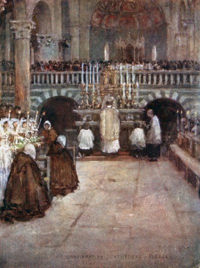 Erstkommunion der Kinder von Fiesole von Robert Charles Goff