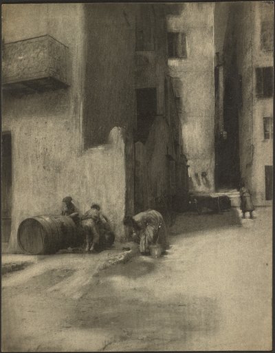 Straßenecke in Menton von Robert Demachy
