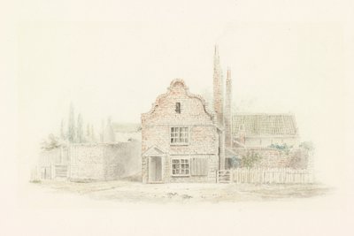 Elisabethanisches Haus am Forth von Robert Elliot Bewick