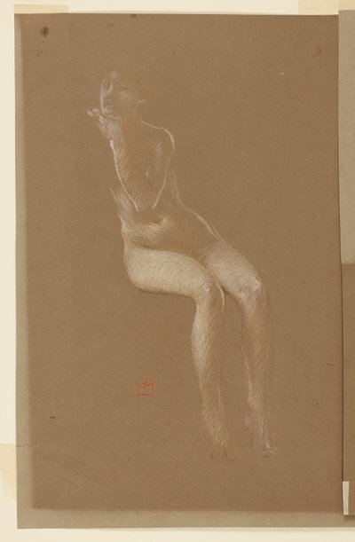 Studie für eine sitzende Frau, „Vintage Festival“, Mendelssohn Glee Club, New York, NY von Robert Frederick Blum
