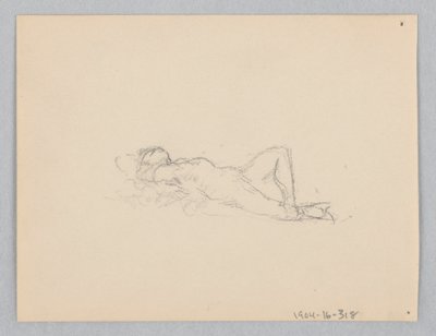 Studie für eine Frau, „Stimmungen zur Musik“, Mendelssohn Glee Club, New York, NY von Robert Frederick Blum