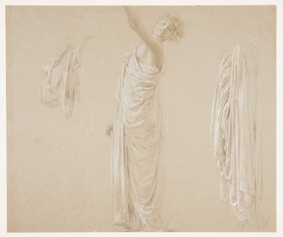 Studie für den Anführer der Prozession, „Weinfest“, Mendelssohn Glee Club, New York, NY von Robert Frederick Blum