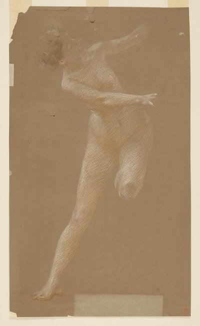 Studie für die linke Mänade, „Weinfest“, Mendelssohn Glee Club, New York, NY von Robert Frederick Blum