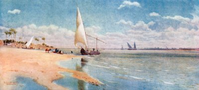Ein windiger Tag in Ayat von Robert George Talbot Kelly