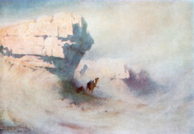 Ein Sandsturm von Robert George Talbot Kelly