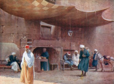 Ein arabisches Café, Kairo von Robert George Talbot Kelly