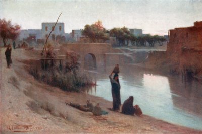 Abend in Fakus von Robert George Talbot Kelly