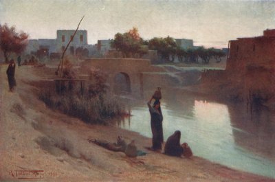 Abend in Fakus, ca. 1880, 1904 von Robert George Talbot Kelly