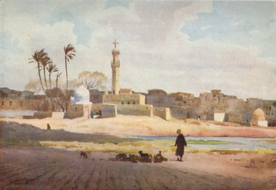 Das Dorf Salamun, ca. 1880, 1904 von Robert George Talbot Kelly