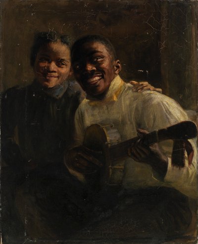 Zwei schwarze Musiker von Robert Lee MacCameron