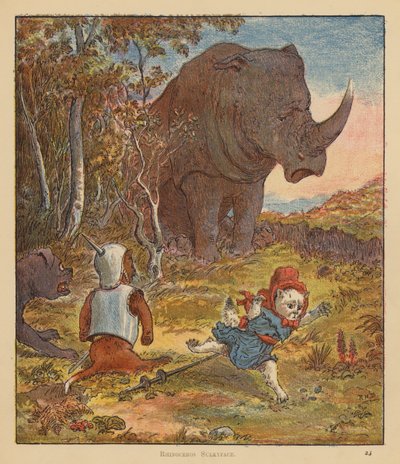 Die Kätzchen-Pilger: Nashorn-Miesepeter von Robert Michael Ballantyne