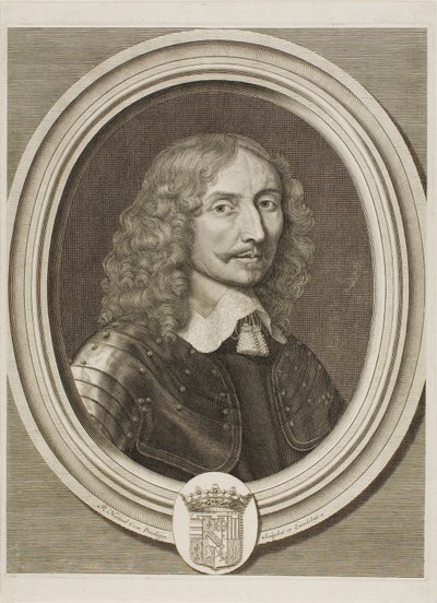 Porträt von Henri de Lorraine, Herzog von Mouy von Robert Nanteuil