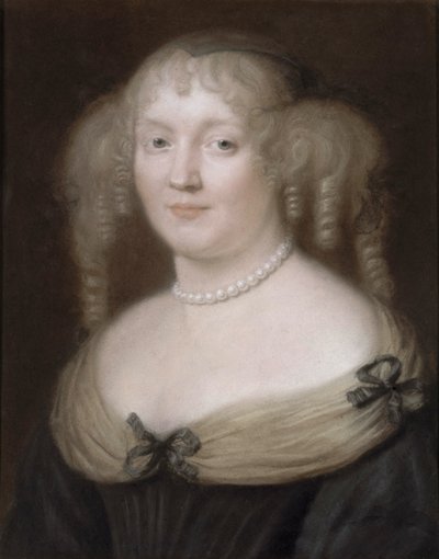 Porträt von Marie de Rabutin-Chantal, Marquise de Sévigné 1626-1696, ca. 1665 von Robert Nanteuil