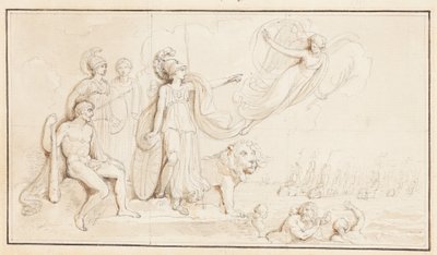 Eine Allegorie der britischen Seemacht von Robert Smirke