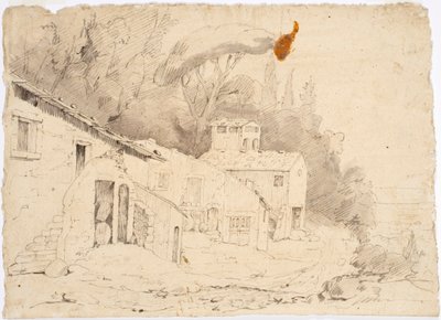 Italienisches Bauernhaus von Robert Wilhelm Ekman