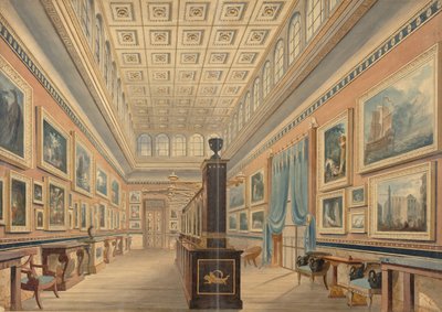 Die flämische Bildergalerie, das Herrenhaus von Thomas Hope, Duchess Street, Portland Place von Robert William Billings