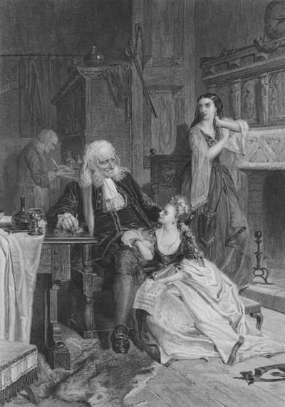 Das Heim der Udaller, Magnus Troil und seine Familie von Robert after Herdman