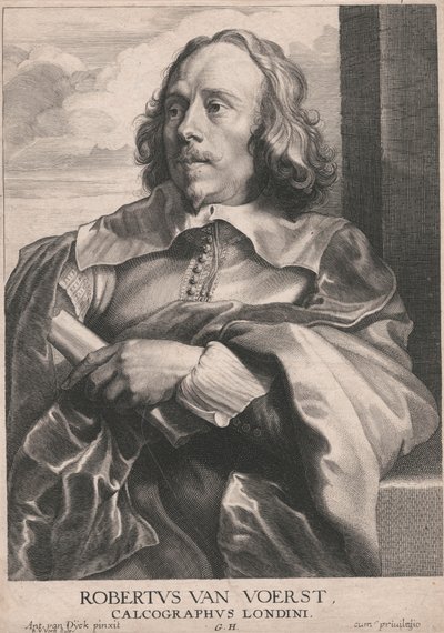 Robertus van Voerst, Calcographus Londini von Robert van Voerst