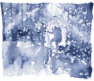 Blauer Waldwanderer von RodMacIver
