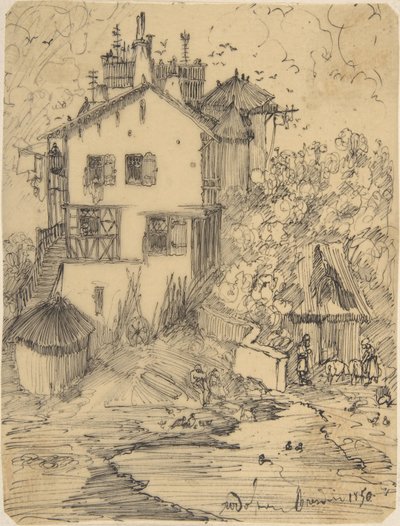 Ein rustikales Landhaus von Rodolphe Bresdin