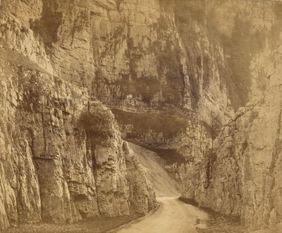 Die Klippen von Cheddar von Roger Fenton