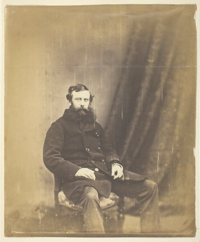 Oberst Simmons, Attaché von Omar Pascha, die Krim von Roger Fenton