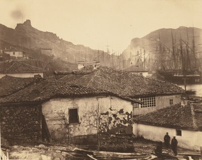 Häuser in Balaklawa von Roger Fenton