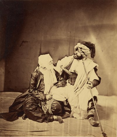 Paar in Kostümen von Roger Fenton