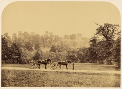 Hardwick Hall, vom Park aus von Roger Fenton