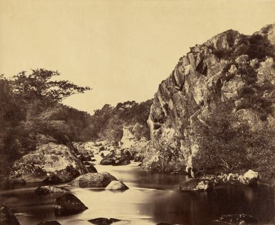Reiherbecken am Lledr. von Roger Fenton